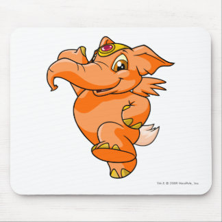 Alfombrilla De Ratón Naranja de Elephante