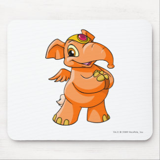 Alfombrilla De Ratón Naranja de Elephante