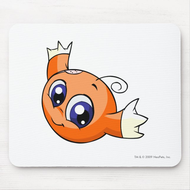 Alfombrilla De Ratón Naranja de Kiko (Frente)