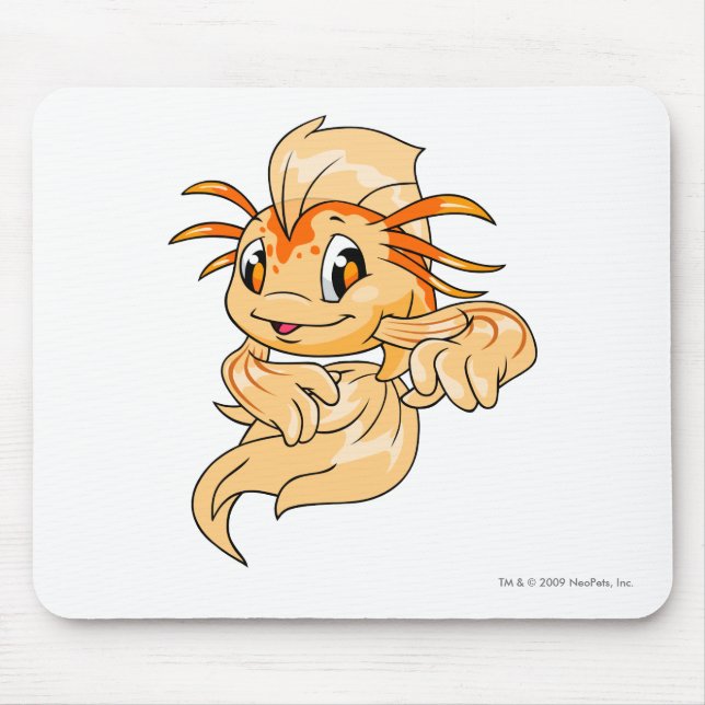 Alfombrilla De Ratón Naranja de Koi (Frente)
