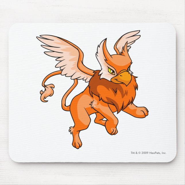 Alfombrilla De Ratón Naranja de la aguilera (Frente)