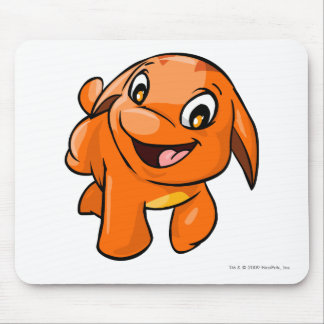Alfombrilla De Ratón Naranja de Poogle