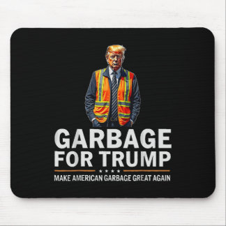 Alfombrilla De Ratón Naranja de seguridad reflexiva Donald Trump Garbyg