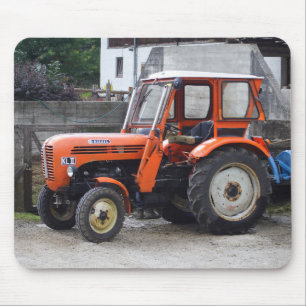 Alfombrilla De Ratón Naranja Diesel Tractor Steyr KL II