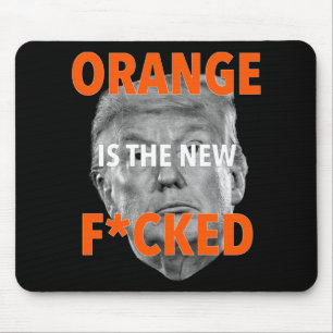 Alfombrilla De Ratón Naranja Es El Nuevo Fcked... Donald Trump