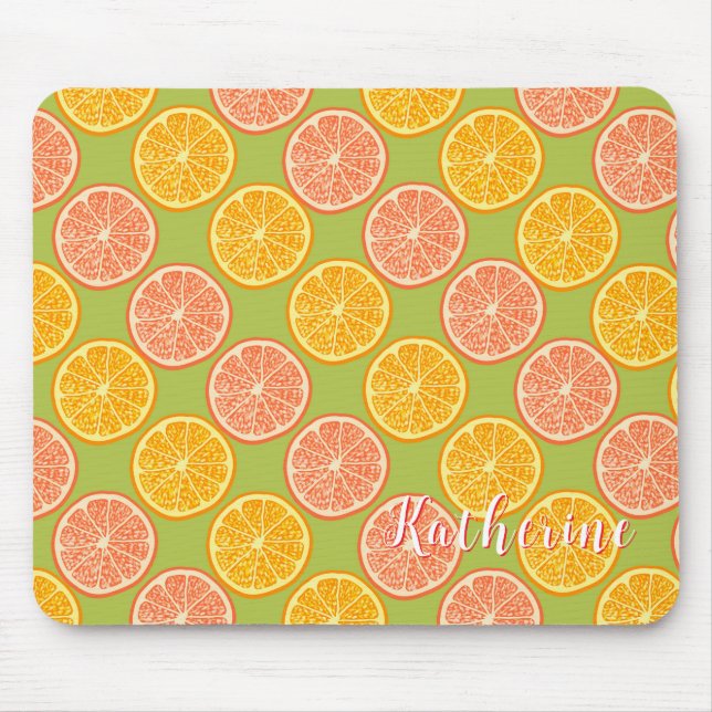 Alfombrilla De Ratón Naranja Green (Frente)