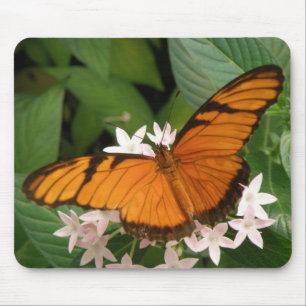 Alfombrilla De Ratón Naranja Julia Butterfly Mousepad