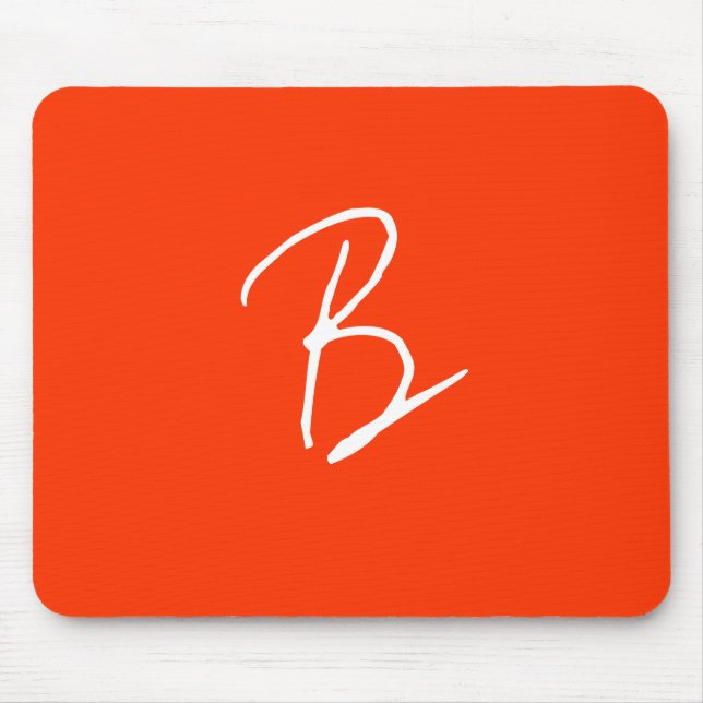 ALFOMBRILLA DE RATÓN NARANJA MOUSEPAD (Frente)