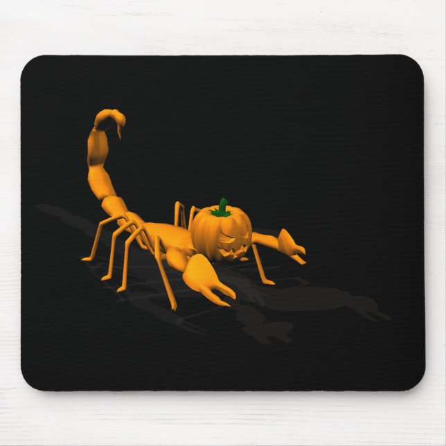 Alfombrilla De Ratón Naranja Scorpion (Frente)