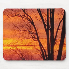 Alfombrilla De Ratón Naranja Sunset Mousepad