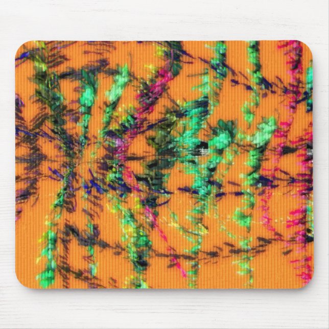 Alfombrilla De Ratón Naranja You Glad (Frente)