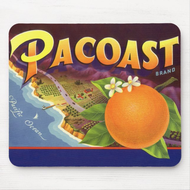 Alfombrilla De Ratón Naranjas Pacoast (Frente)