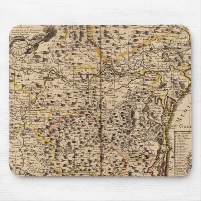 Alfombrilla De Ratón Narbona Francia (Frente)