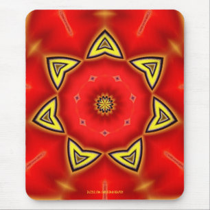 Alfombrilla De Ratón Narciso rojo Mousepad