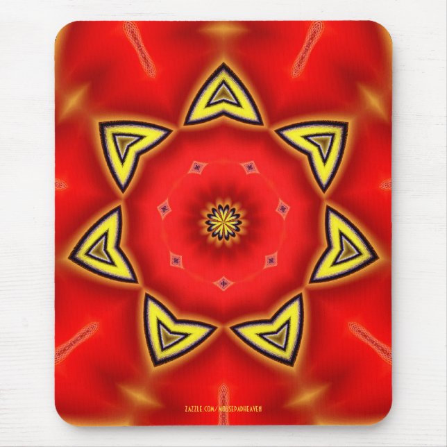 Alfombrilla De Ratón Narciso rojo Mousepad (Frente)