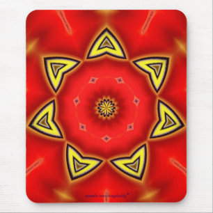 Alfombrilla De Ratón Narciso rojo Mousepad