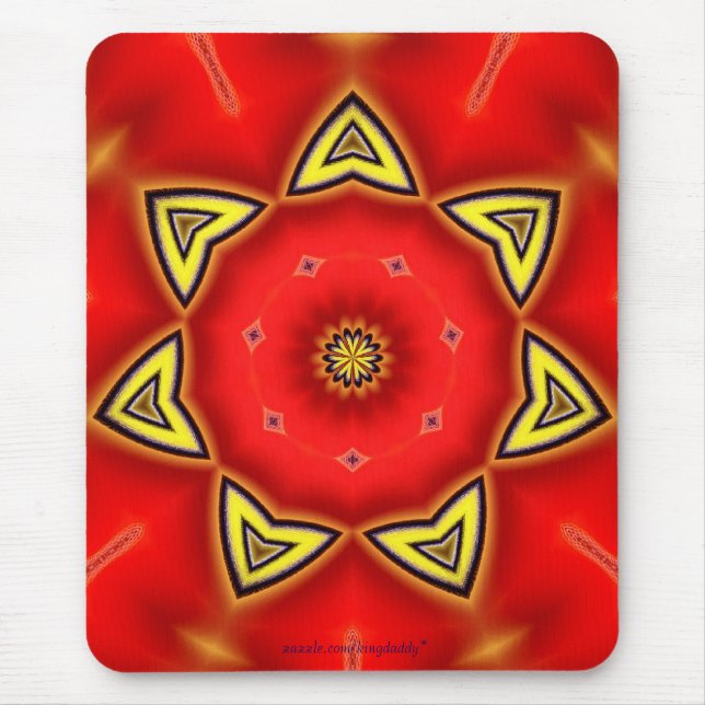 Alfombrilla De Ratón Narciso rojo Mousepad (Frente)