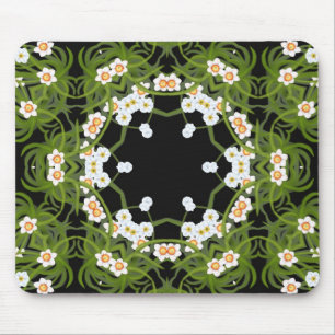 Alfombrilla De Ratón Narcisos Mousepad geométrico