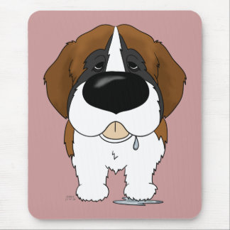Alfombrilla De Ratón Nariz grande St Bernard
