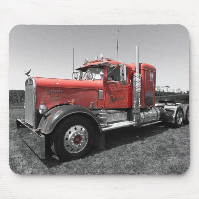 Alfombrilla De Ratón Nariz Mousepad de la aguja de Kenworth (Frente)