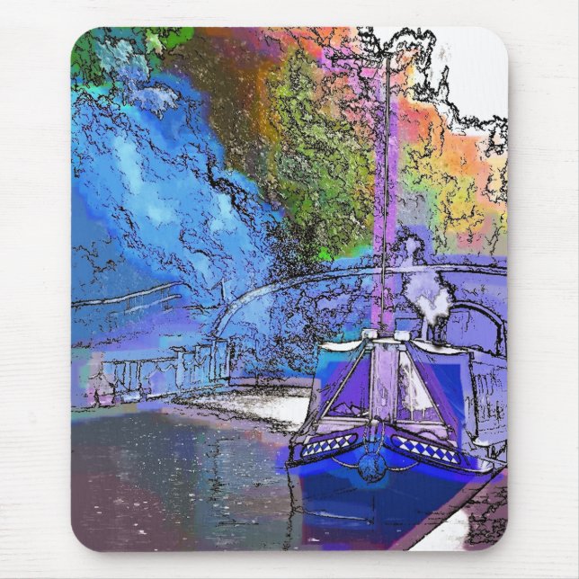 ALFOMBRILLA DE RATÓN NARROWBOATS (Frente)