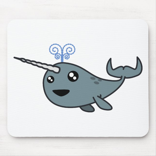 Alfombrilla De Ratón ¡Narwhal! (Frente)