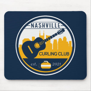 Alfombrilla De Ratón Nashville Curling Club Mouse Pad