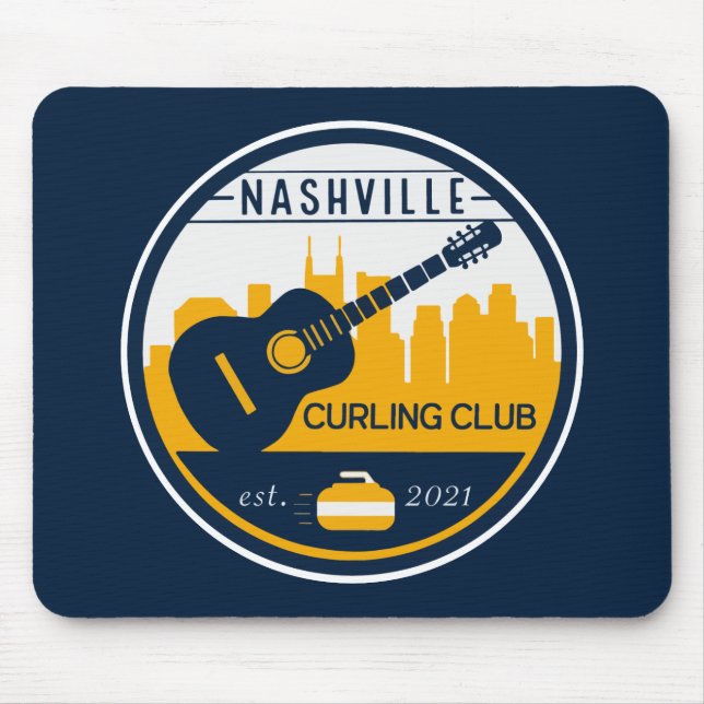 Alfombrilla De Ratón Nashville Curling Club Mouse Pad (Frente)