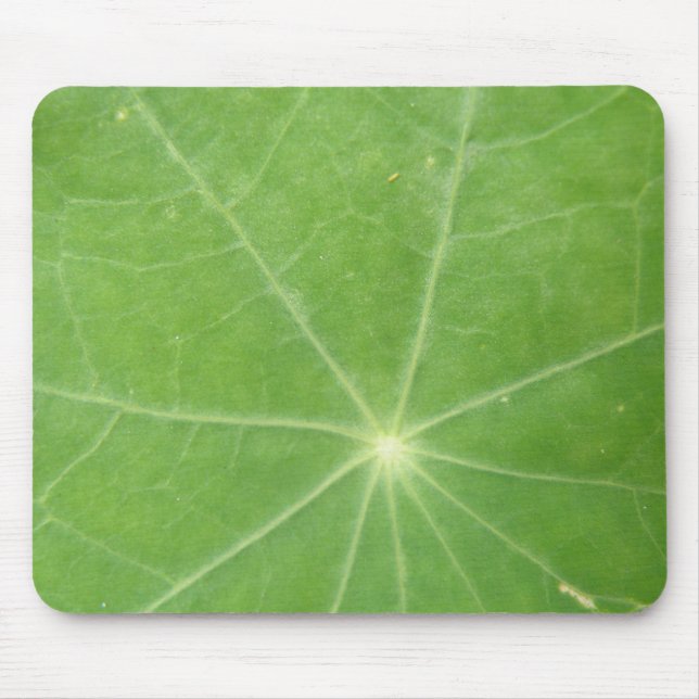 Alfombrilla De Ratón Nasturtium Leaf Mousepad (Frente)