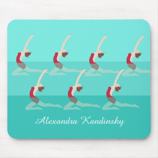 Alfombrilla De Ratón Natación artística (Frente)