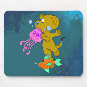 Alfombrilla De Ratón Natación de Ferald