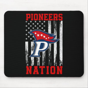 Alfombrilla De Ratón Nation Hs, logotipo de Patriot Pioneers