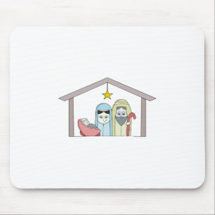 Alfombrilla De Ratón Natividad de noche sagrada