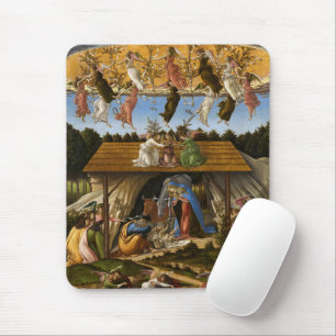 Alfombrilla De Ratón Natividad mística, 1500 por Sandro Botticelli