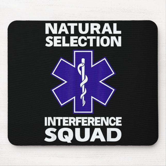 Alfombrilla De Ratón Natural Selection Interference Squad Paramedic Fun (Frente)