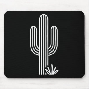 Alfombrilla De Ratón Naturaleza Cactus Lindo Occidental Desierto Planta