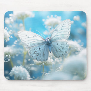 Alfombrilla De Ratón Naturaleza de la flor de mariposa Serene Tranquilo