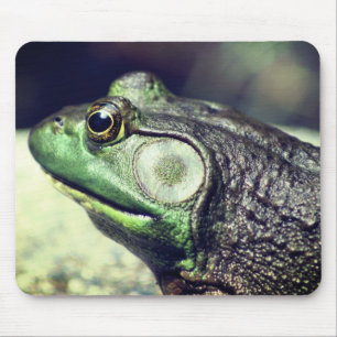Alfombrilla De Ratón Naturaleza de los Pensamientos de Rana Bullfrog