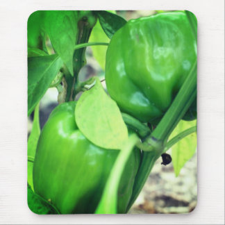 Alfombrilla De Ratón Naturaleza de los Peppers del Jardín Verde