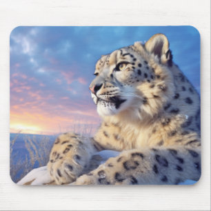Alfombrilla De Ratón Naturaleza majestuosa de los animales leopardo de 