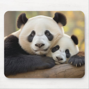 Alfombrilla De Ratón Naturaleza salvaje de Panda Animal Wild Beauty Fre