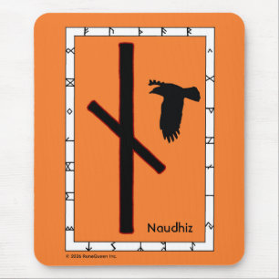 Alfombrilla De Ratón Naudhiz - Runas de Superación