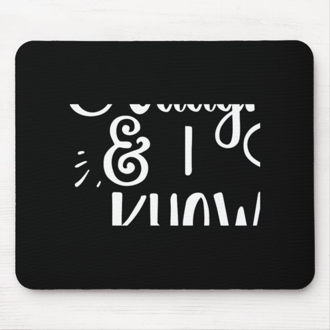 Alfombrilla De Ratón Naughty And I Know It Funny Christmas Baby T Shirt (Frente)