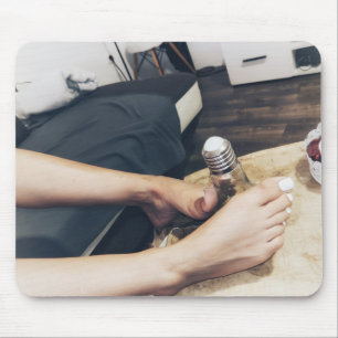 Alfombrilla De Ratón Naughty feet mouse pad