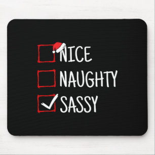 Alfombrilla De Ratón Naughty Sy Funny Navidades