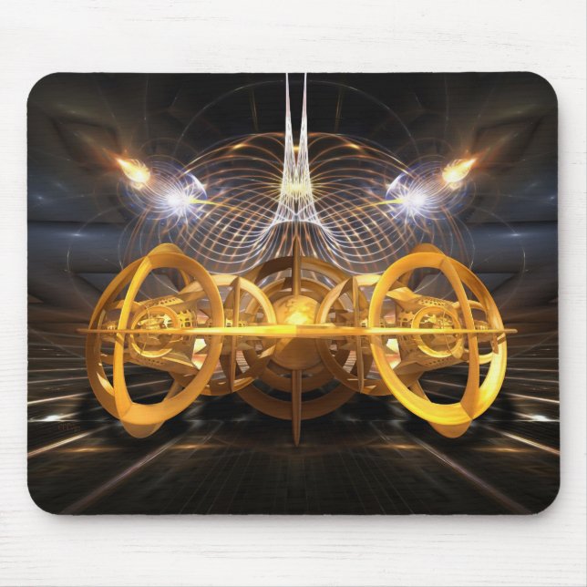 Alfombrilla De Ratón nave espacial (Frente)