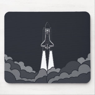 Alfombrilla De Ratón Nave espacial Mousepad