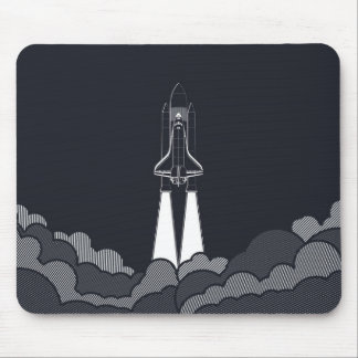Alfombrilla De Ratón Nave espacial Mousepad