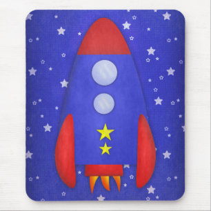 Alfombrilla De Ratón Nave Mousepad de Rocket