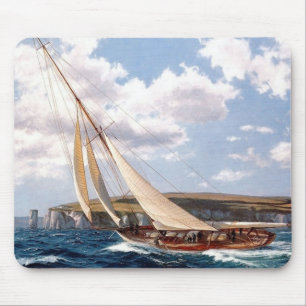 Alfombrilla De Ratón Navegación en un mar agitado